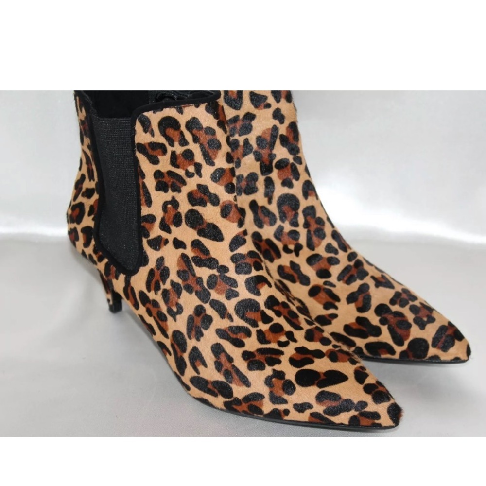 Zara Leopard Boots